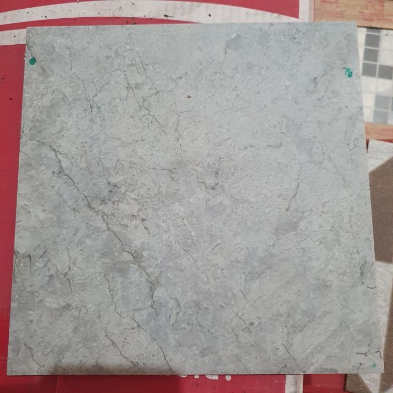 keramik lantai kamar mandi teras ruang cuci garasi rumah ASIA 25x25 RODRIGO GREY marble abu kasar