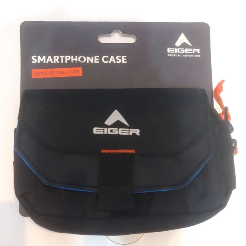 Preloved NEW EIGER Smartphone Case Dompet Kunci dan Handphone Pria