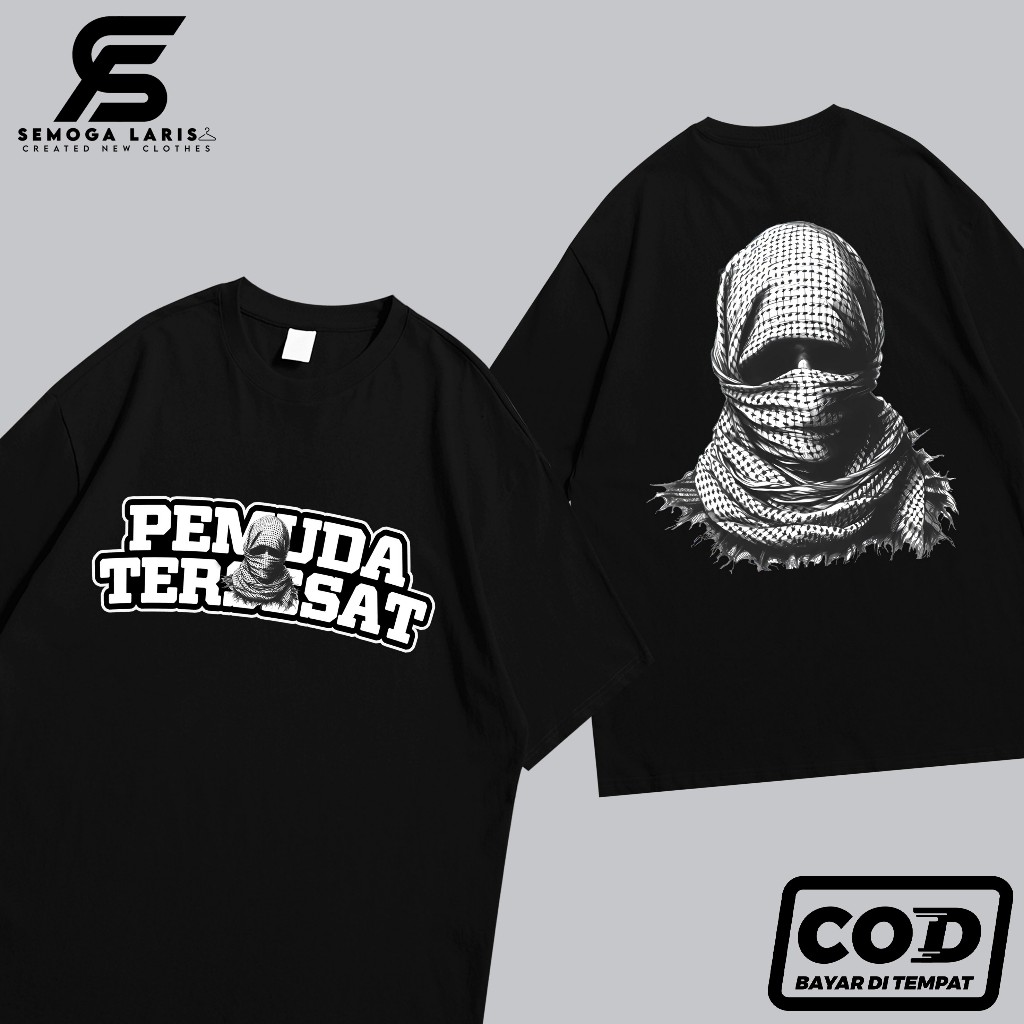[BISA COD] KAOS PEMUDA TERSESAT - KAOS VIRAL - ATASAN PRIA DAN WANITA TERBARU - TERSEDIA 11 WARNA - 