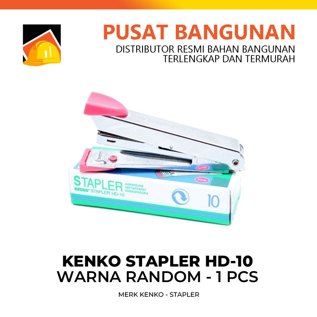 

STAPLES/STAPLER KENKO HD-10 KECIL - ALAT STAPLER KERTAS HD-10 1 PCS