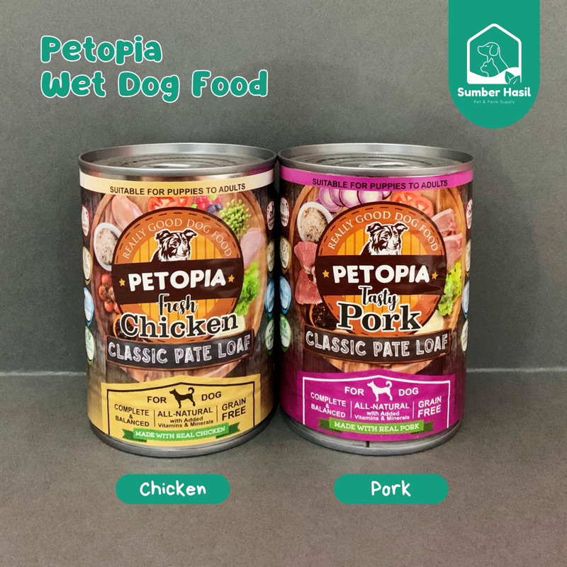 petopia dog food 400gram pakan anjing petopia original