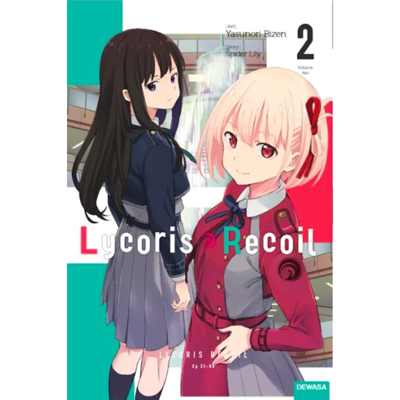 buku komik lycoris recoil