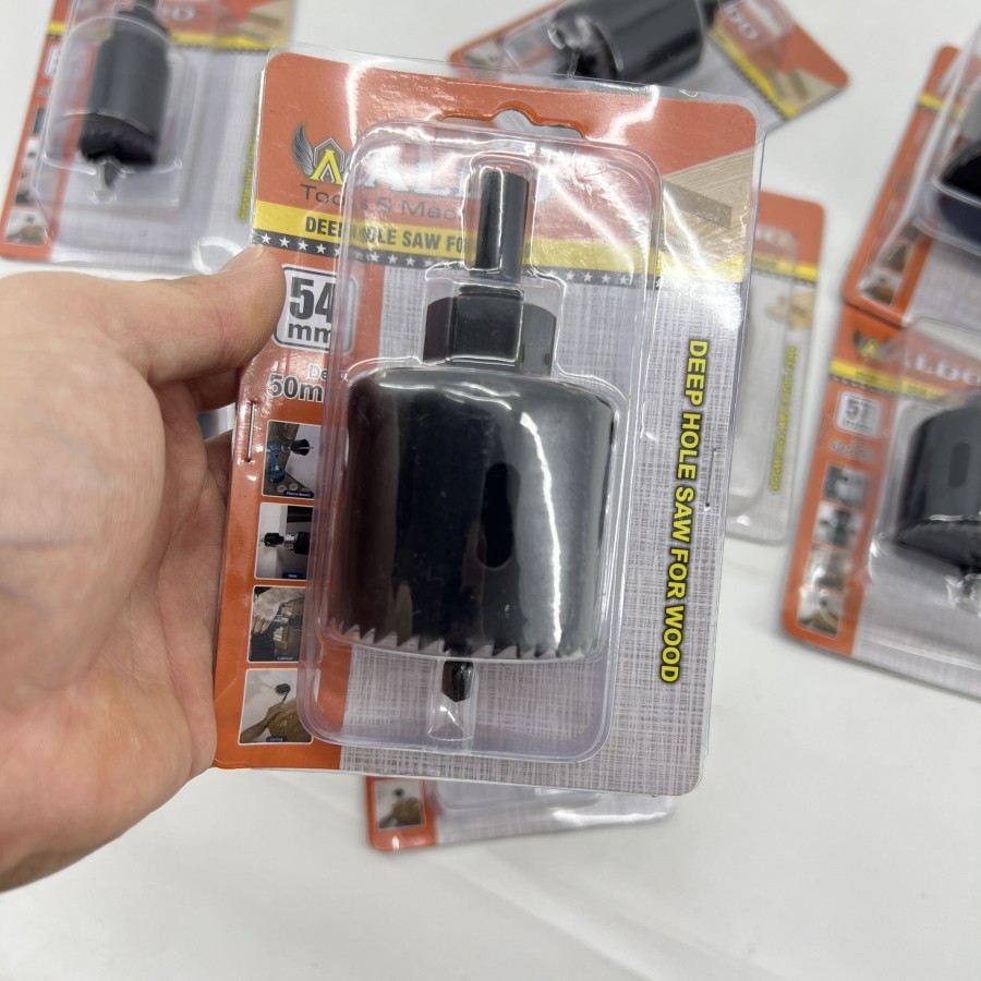 Deep Hole Saw ALDO / Mata Pelubang Kayu / Mata Hole Saw