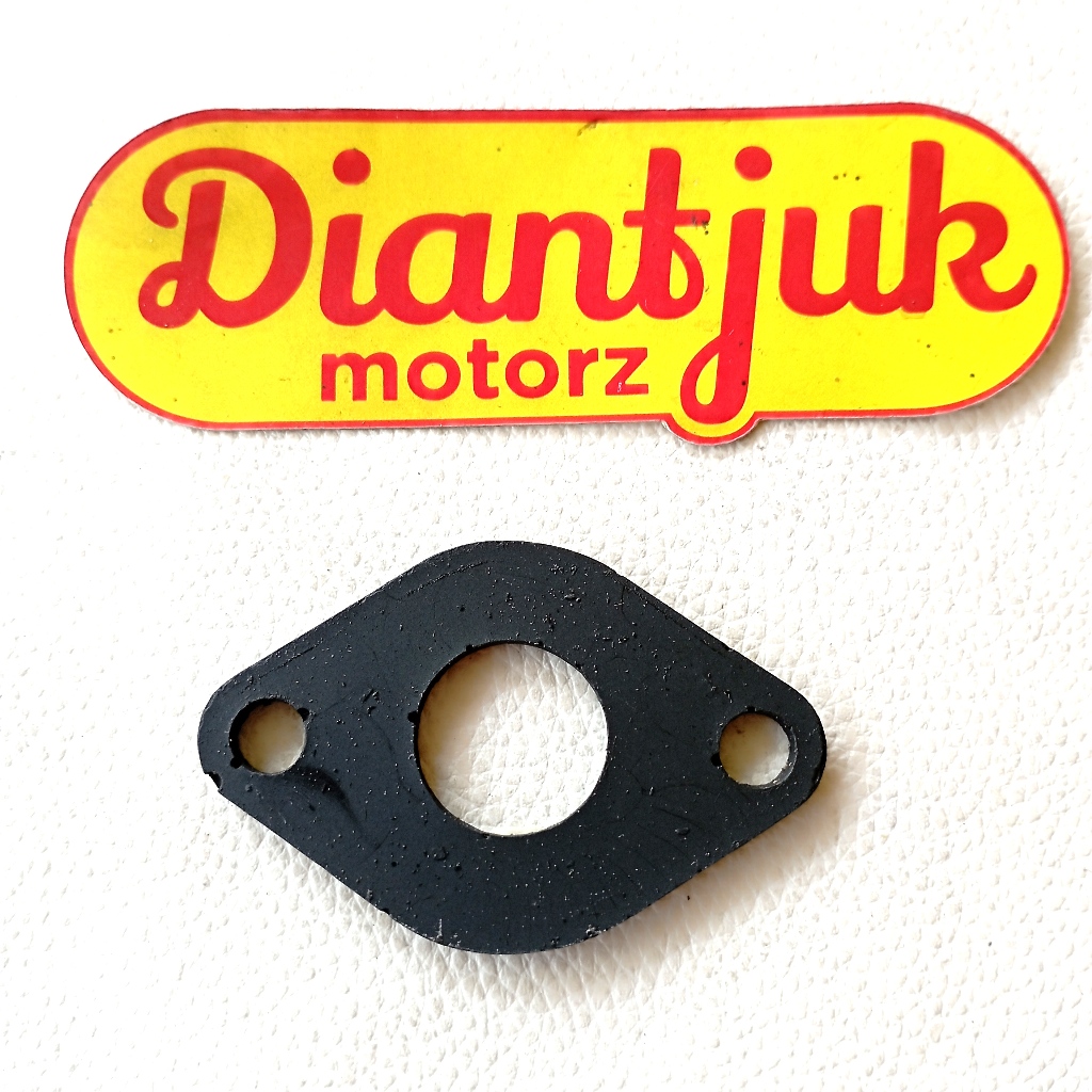 Bonit Ebonit Fiber Insulator Bawah Karburator Carbu Karbu Honda C70 C700 C800 Super Cup