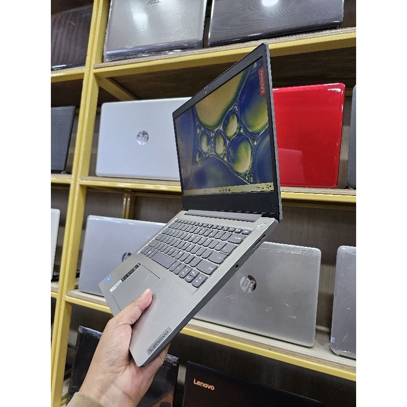Laptop Leptop Lenovo Ideapad Slim 3 Intel Core i3-1115G4 RAM 8GB SSD 256GB WINDOWS 11 Kondisi Mulus 