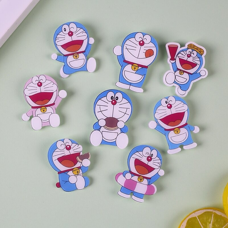 Bros hijab doraemon import | Bros akrilik | Pin hijab doraemon | pin akrilik | Asesoris hijab