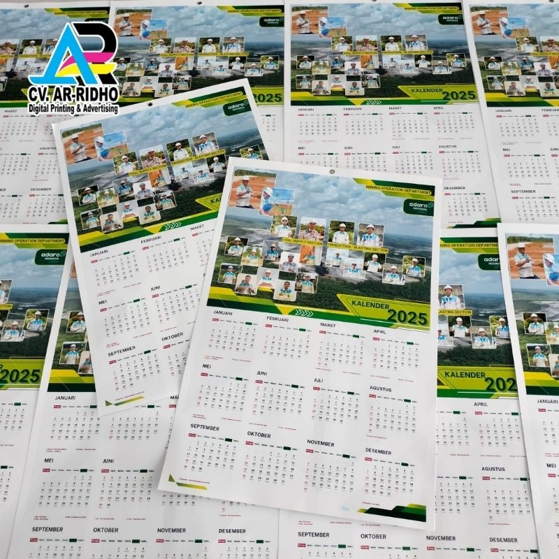 

Kalender 2025/Kalender Dinding Costum Foto