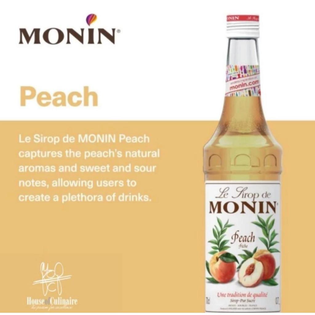 

MONIN FLAVORS PEACH 700 ML