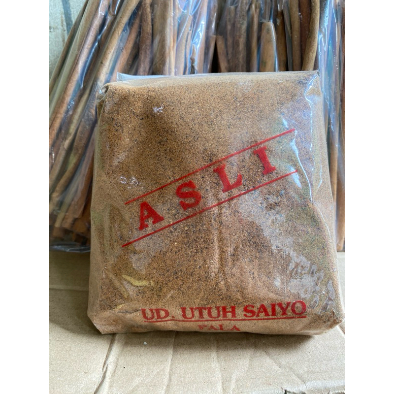 

papi saiyo pala bubuk asli ground nutmeg 1kg 250gr