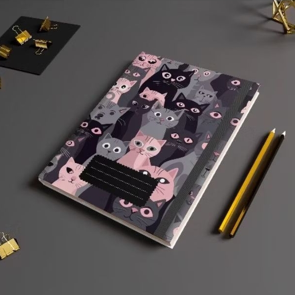 

notebook aesthetic a5 >100lembar bloknote jurnal