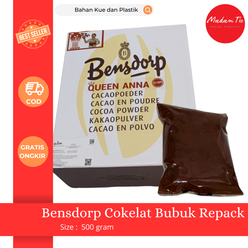 

Bensdorp Coklat Bubuk 500gram 1pcs