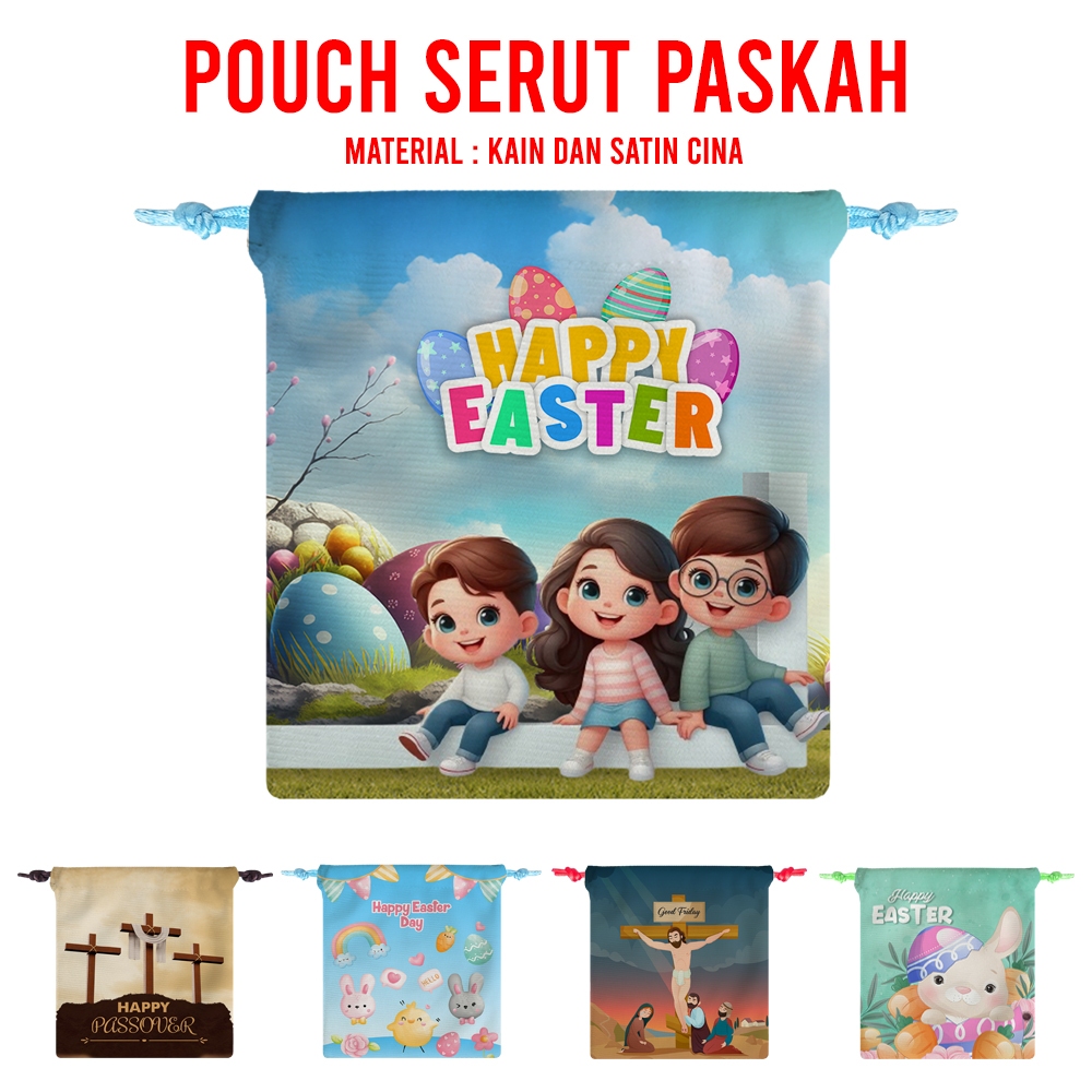 Pouch Serut Paskah Easter Good Friday Persekutuan Gereja Kristen Katolik Easter