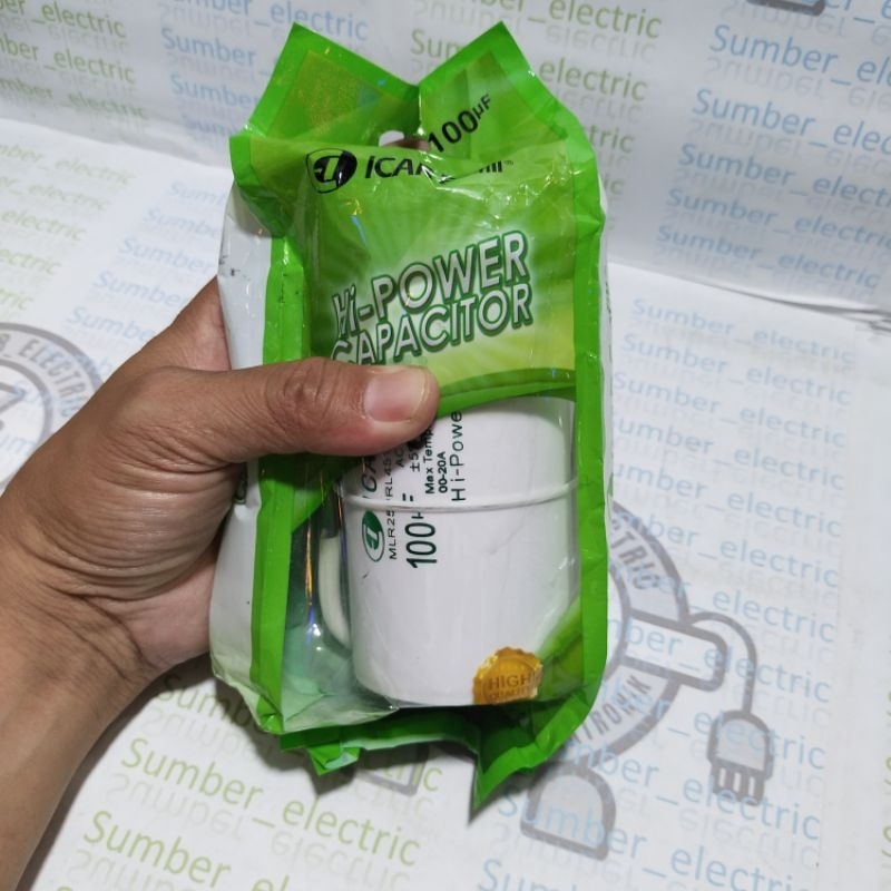 KAPASITOR ICAR 100UF 450V