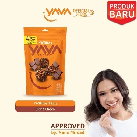 

YAVA YA'Bites Tropical Fruits | Light Choco | Chocolate Banana Healthy Snack 125Gr