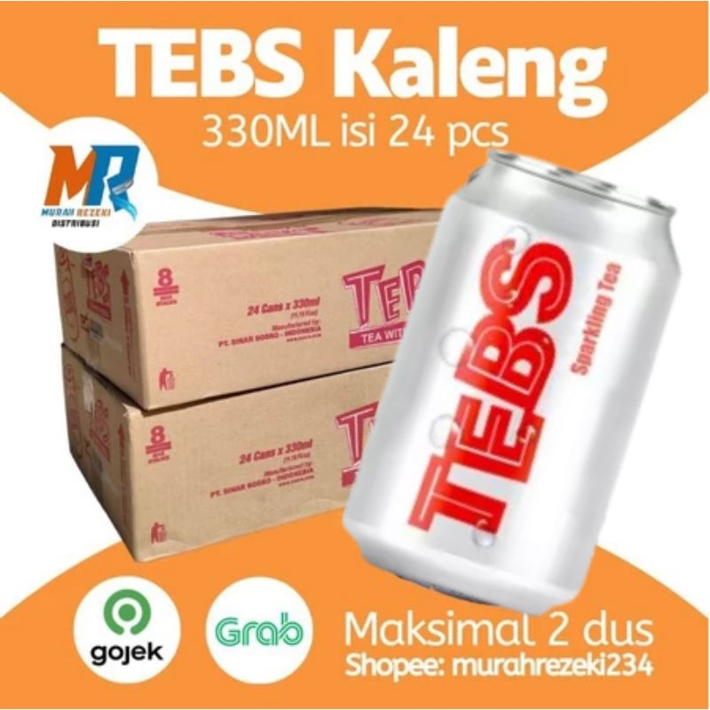 

tebs kaleng 330ml isi 20 pcs