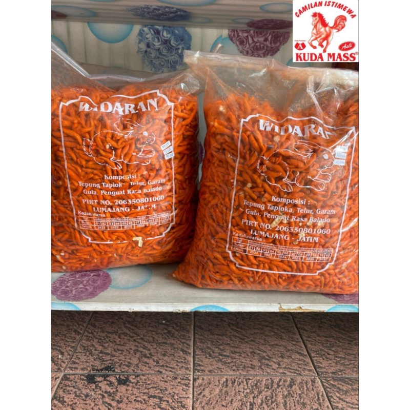 

BIDARAN/WIDARAN TELUR GABUS RASA BALADO 1 KG ASLI PRODUK UD KUDA MASS A MALANG JAWA TIMUR