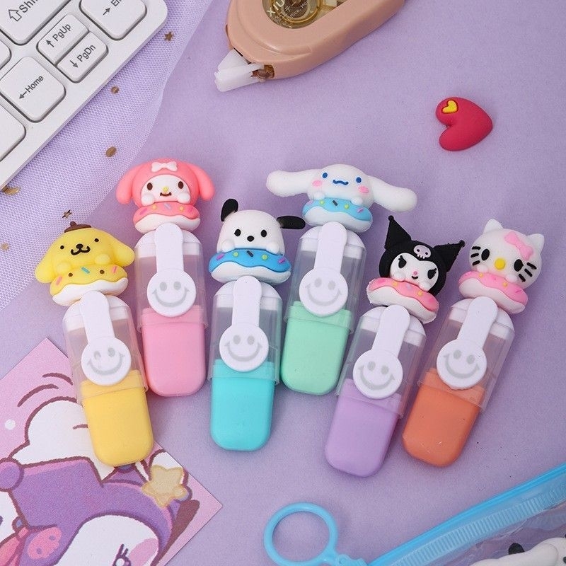 

Stabilo set 6 pcs karakter sanrio lucu