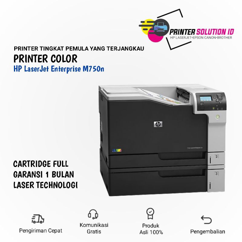 Printer Hp LaserJet Enterprise M750n