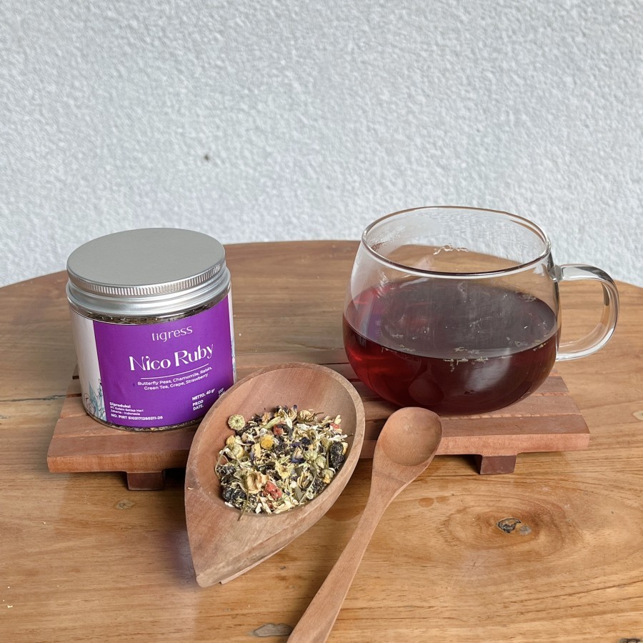 

Nico Ruby Tea / Green Tea Blend / Tigress sachet dan tea bags
