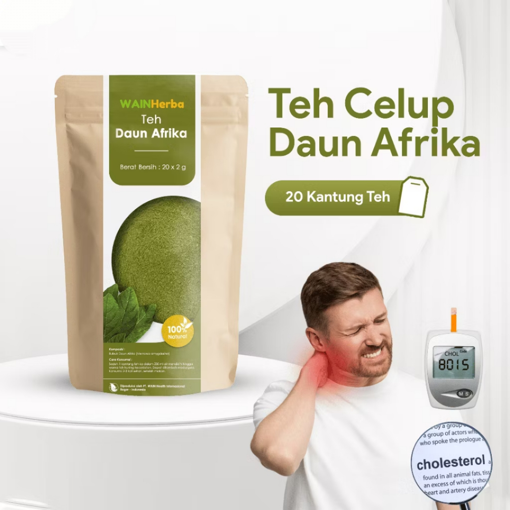 Teh Celup Daun Afrika Teh Herbal 20 Kantong Teh