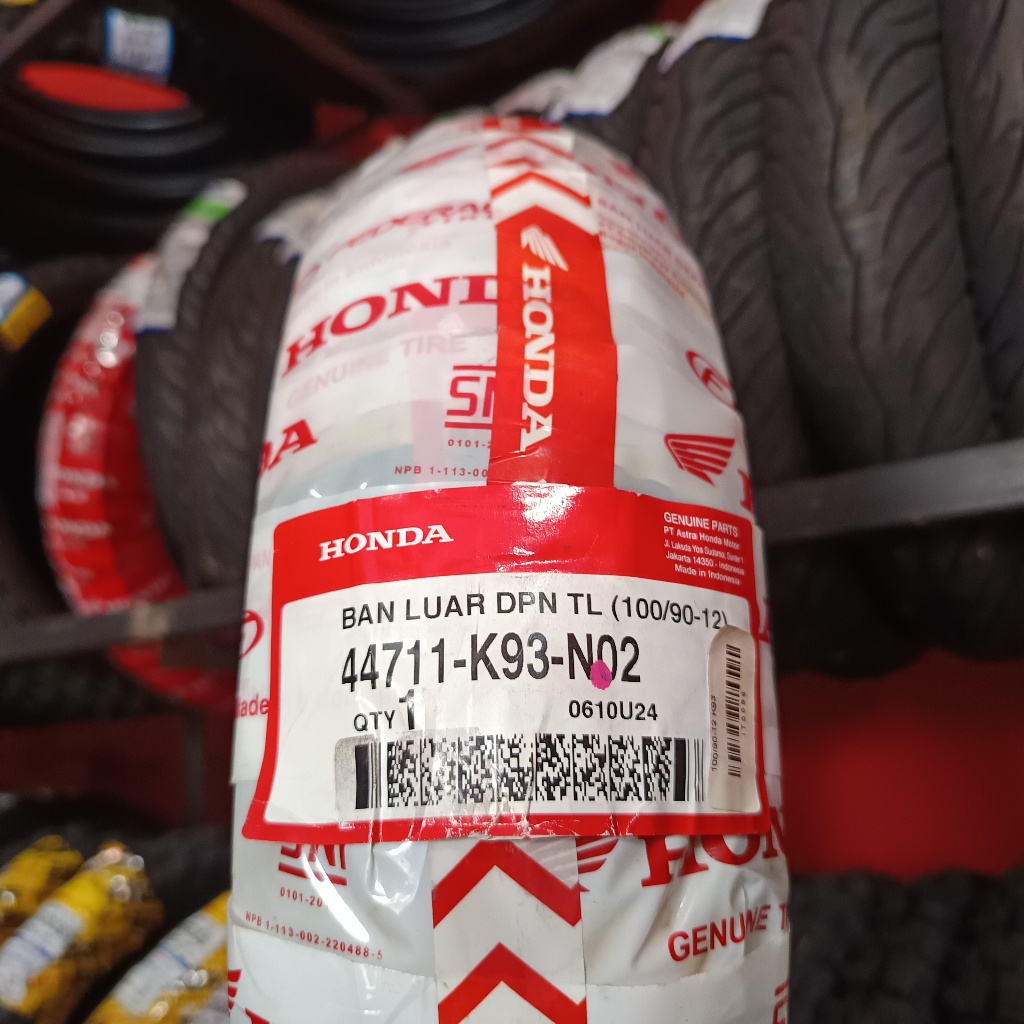 FEDERAL K93 100/90-12/ BAN DEPAN SCOOPY DONAT RING 12