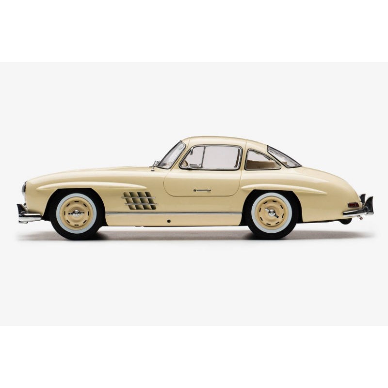 1/12 SCHUCO MERCEDES 300SL BEIGE DIECAST MINIATUR NOT AUTOART MINICHAMPS