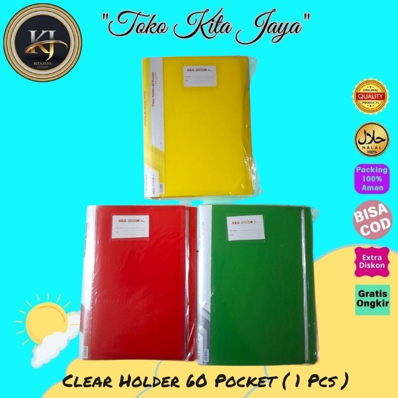 

Clear holder 60 pocket jenia