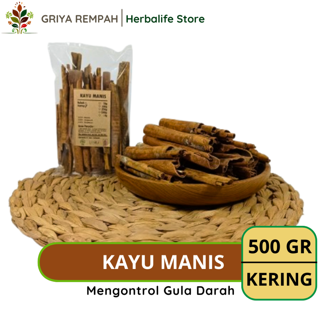 

KAYU MANIS KERING 500 GRAM Asli - Ramuan Rempah Alami Berkualitas untuk Minuman dan Masakan Tradisional kulit simplisia Cinnamomum verum