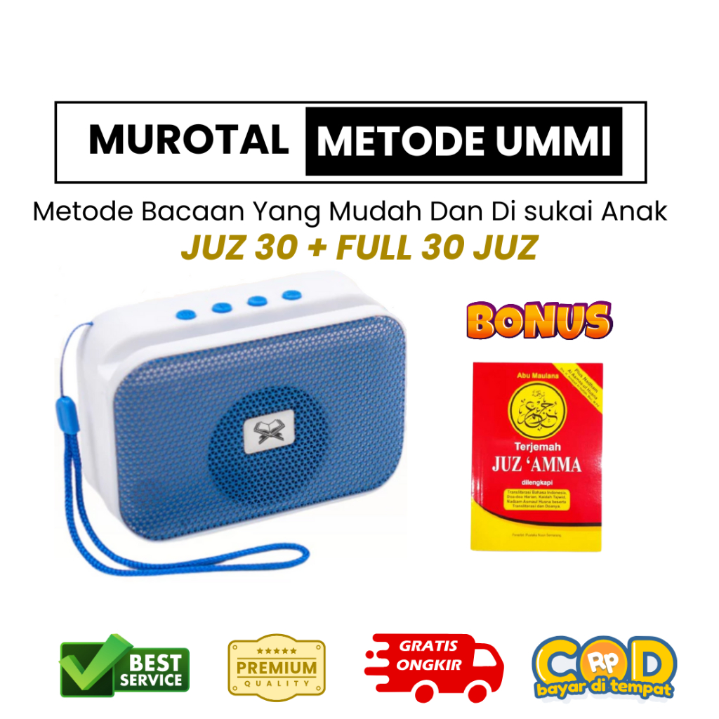speaker murottal quran anak smart hafiz 30 juz metode ummi