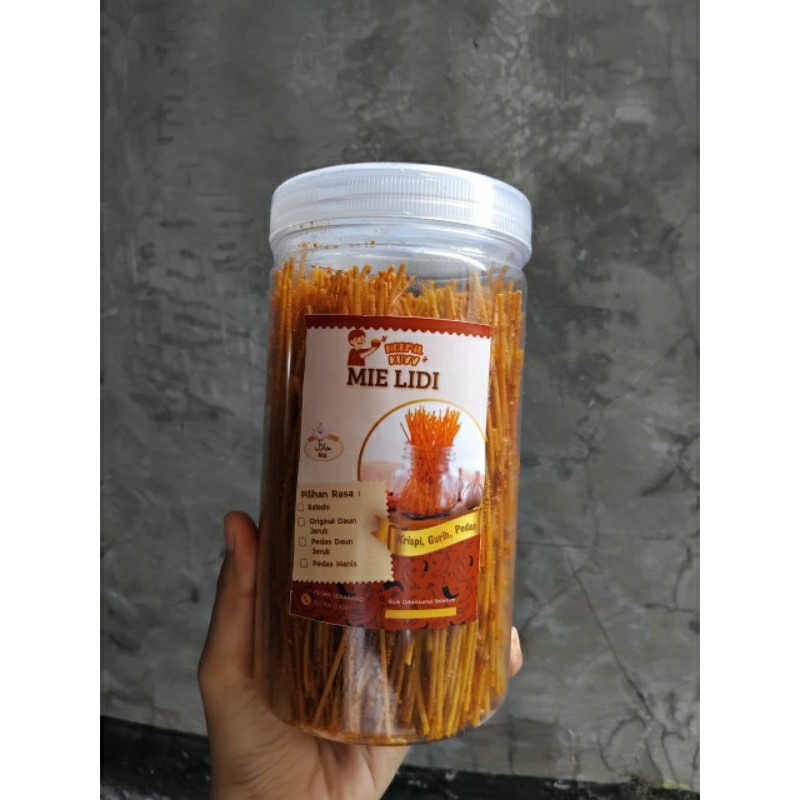 

MIE LIDI KECIL PEDAS