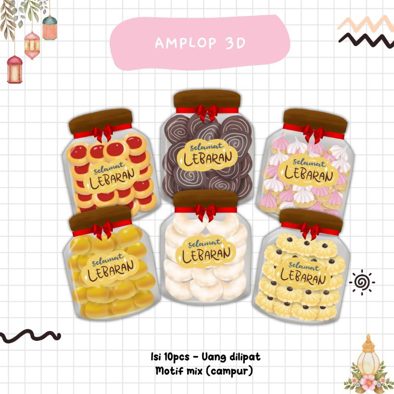 

Amplop Lebaran 3D | Amplop Lebaran | Hadiah Lebaran