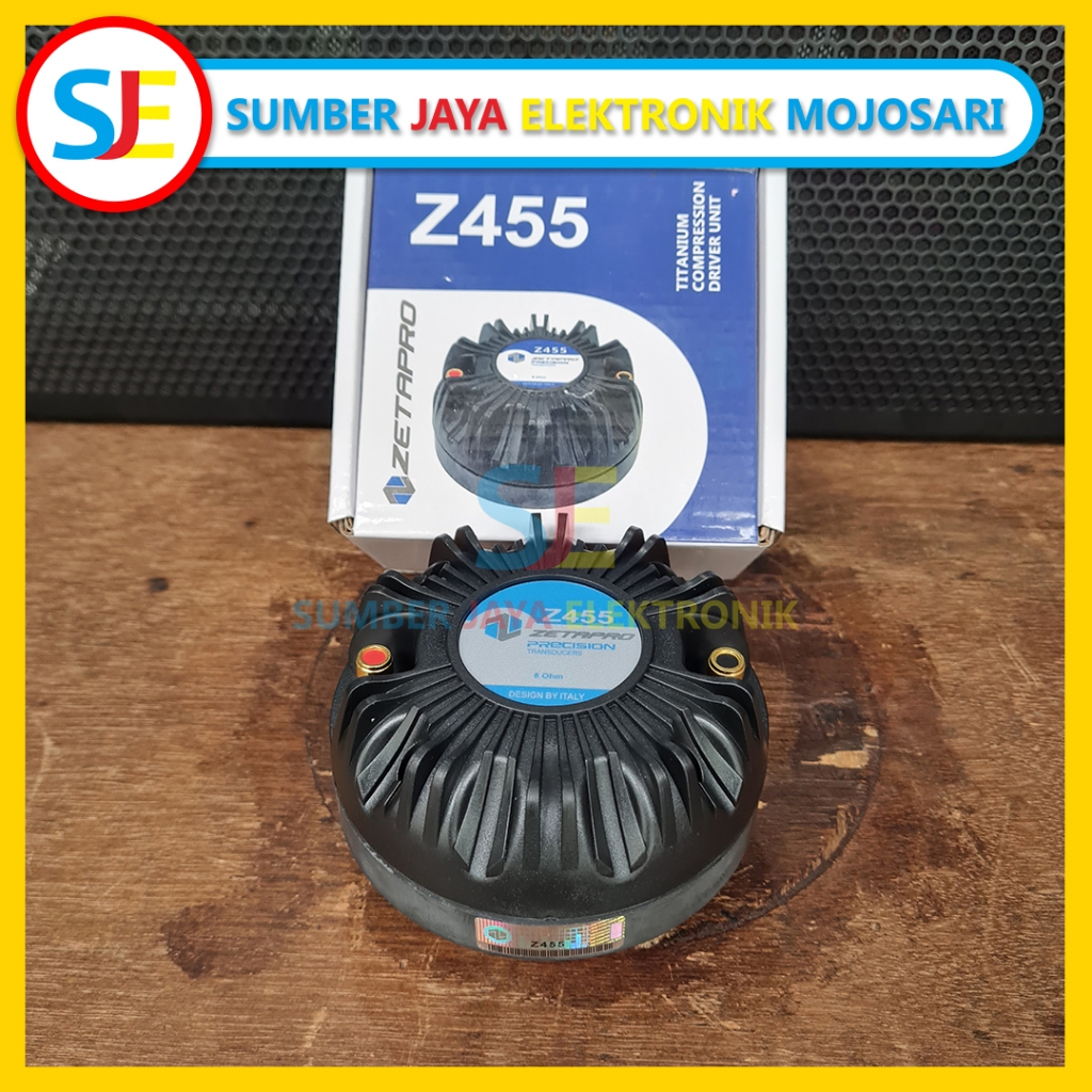 Driver Tweeter Zetapro Z455 Original / Zetapro Z 455 120 Watt 1,75 inch