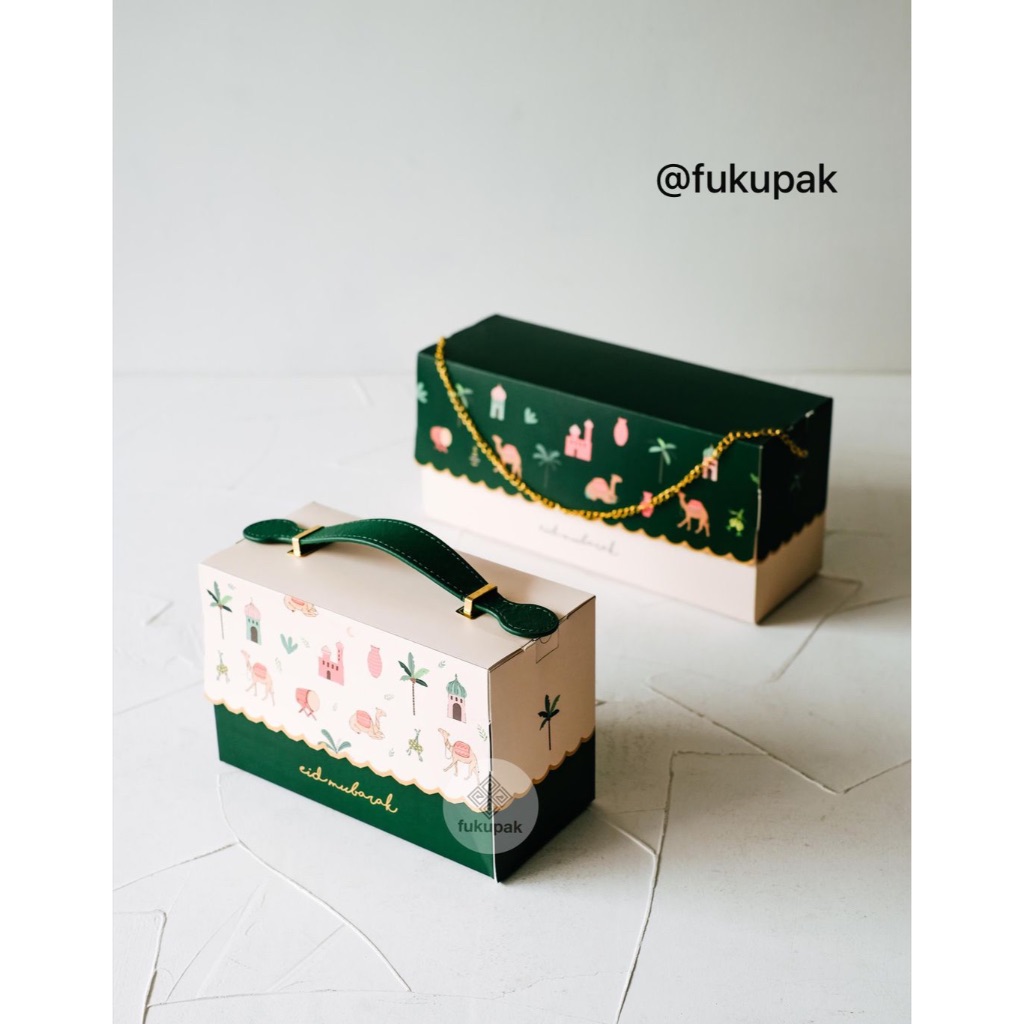 

Kotak Tas Idul Fitri (10pcs) eid hamper box dus lebaran kue kering