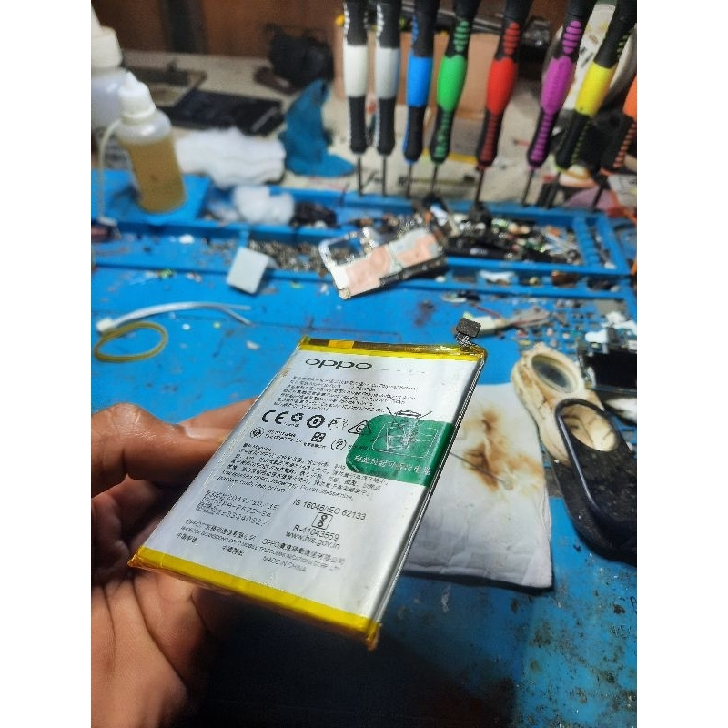 Batrai Oppo BLP673 Ori Copotan Normal Tested A5s,A7,A3s,A12,A31 2020 Dan DLL