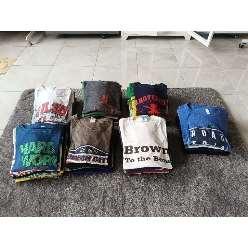 paketan usaha baju kaos oblong 12 pcs 300ribu