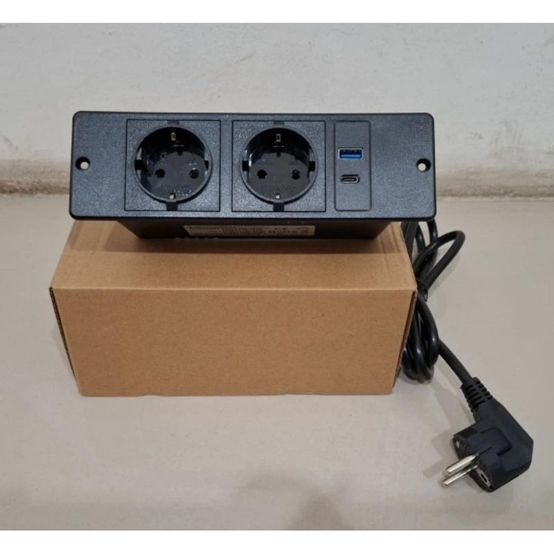 COLOKAN STOP KONTAK 2 CASAN 2 USB STOP KONTAK TERBARU STOP KONTAK MEJA MEETING STOP KONTAK DINDING