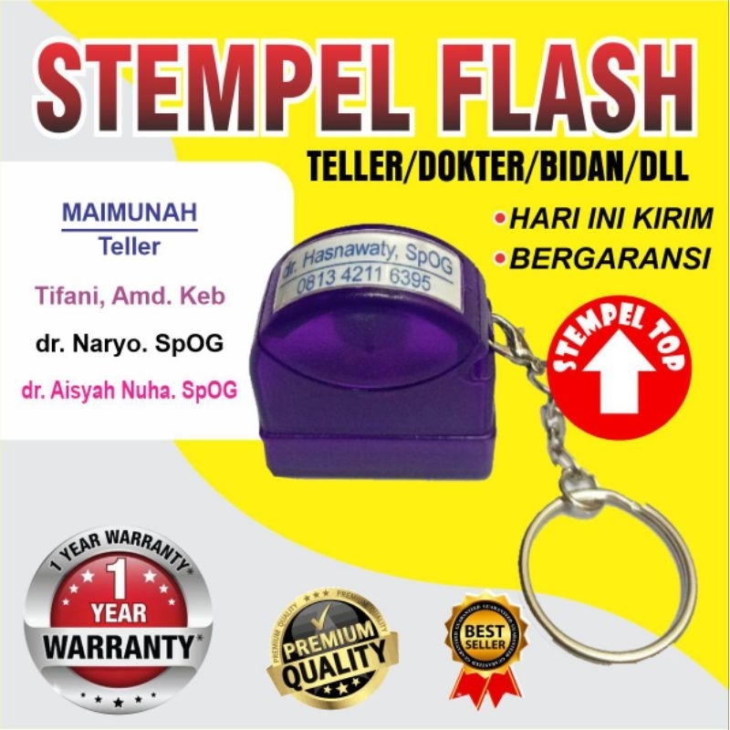 

STEMPEL TELLER / STEMPEL DOKTER / STEMPEL PERAWAT / STEMPEL BIDAN