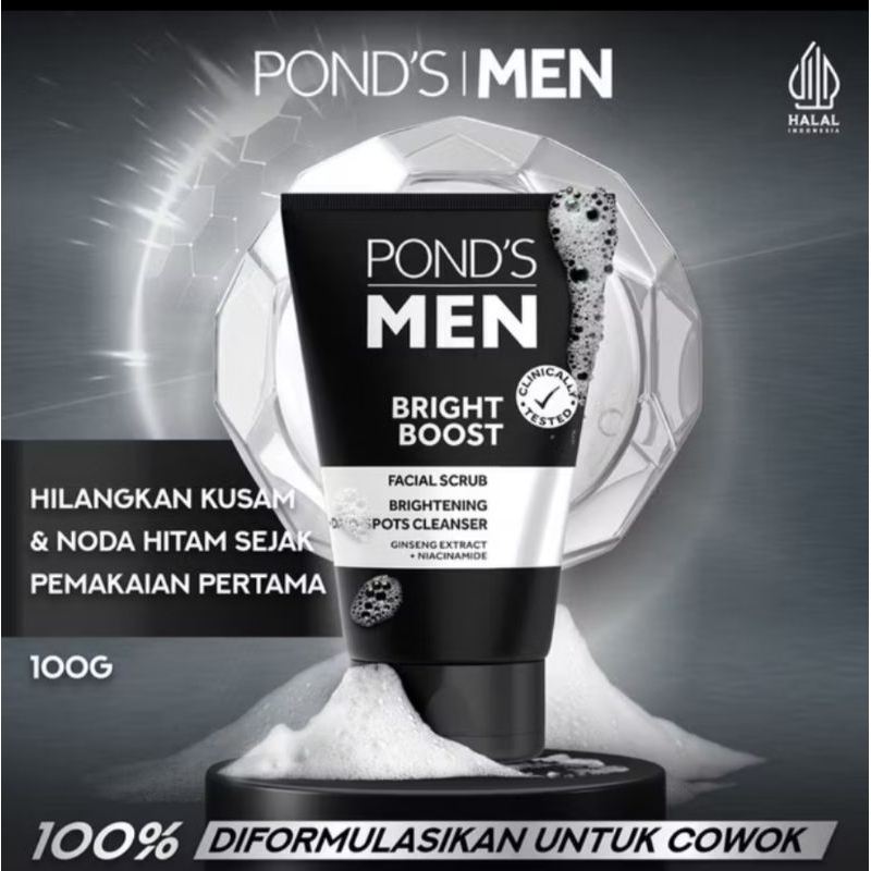 Ponds Men Bright Boost 100ml