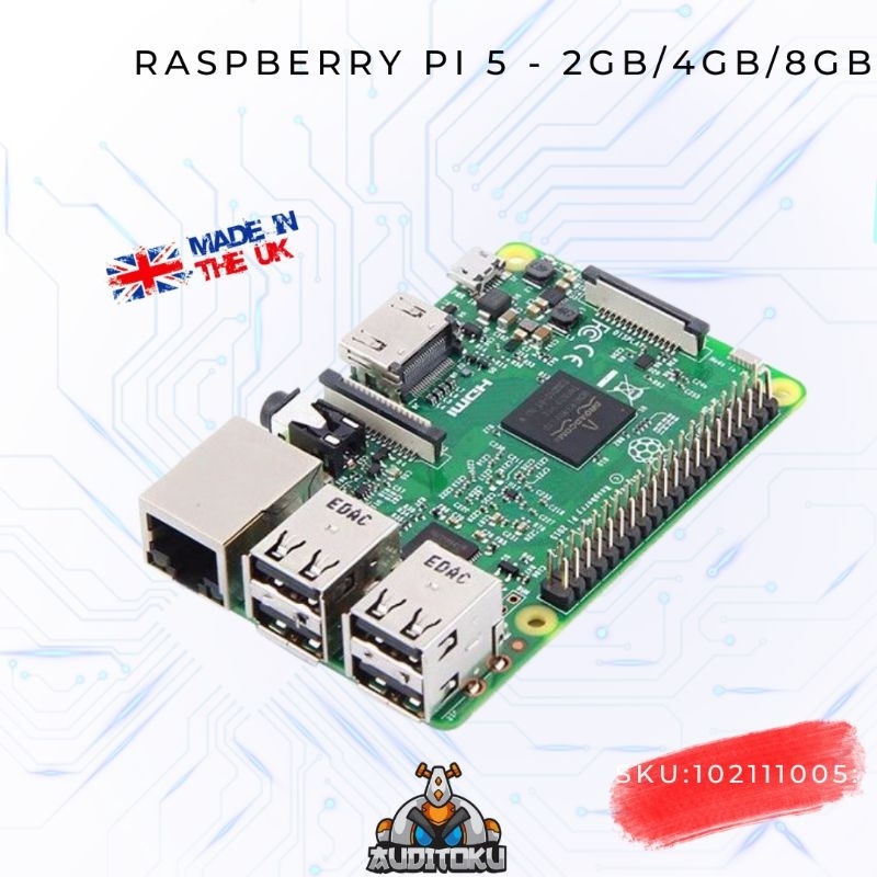 RASPBERRY PI 5 2GB/GB/8GB