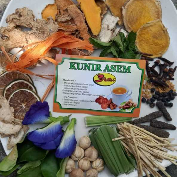 

WEDANG KUNIR ASEM ISI 10 BKS INCLUDE GULA AREN