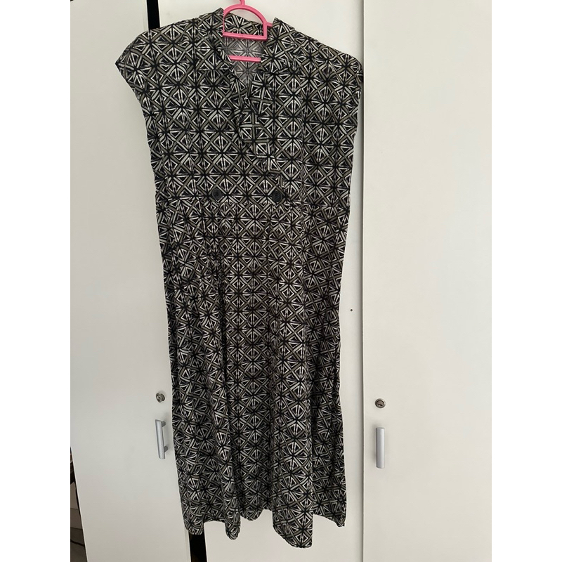 preloved dress midi batik