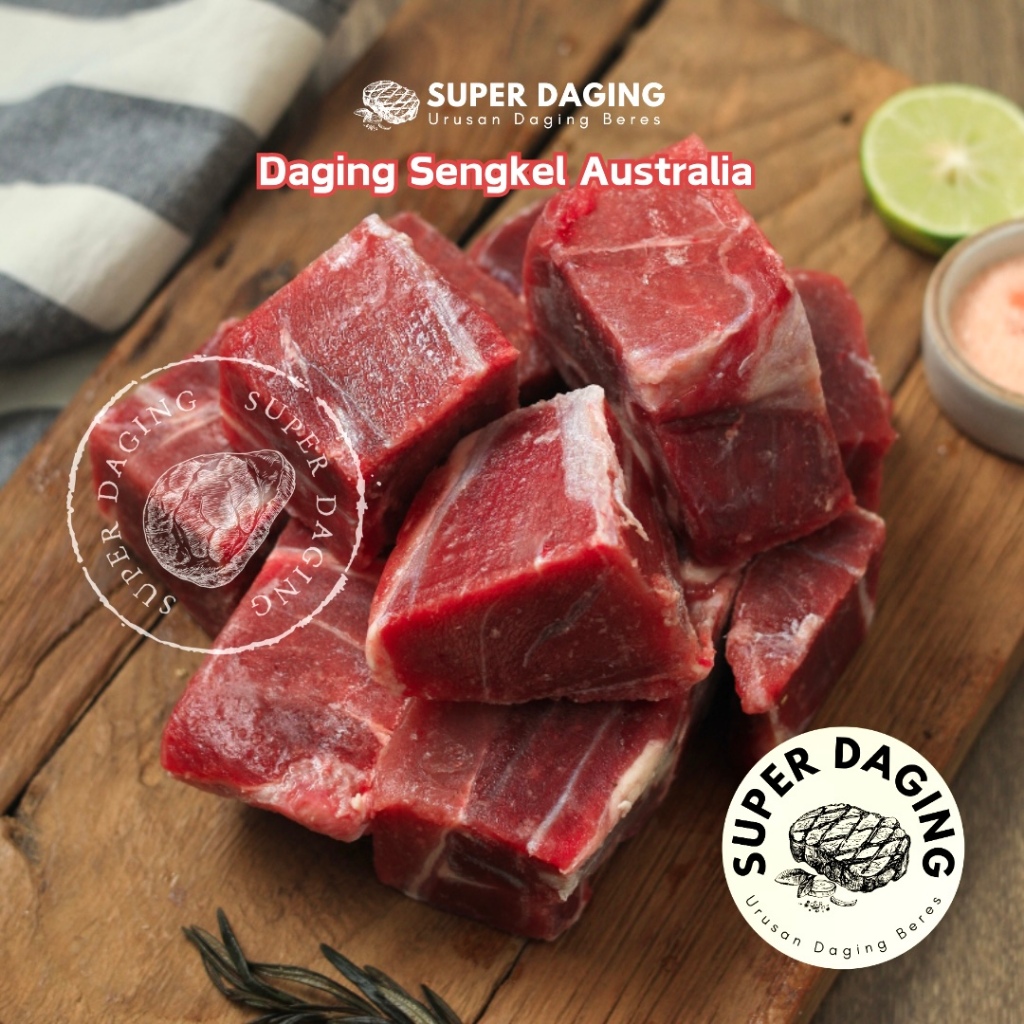

Daging Sapi Sengkel Impor / Beef Shank 1kg - Super Daging Malang