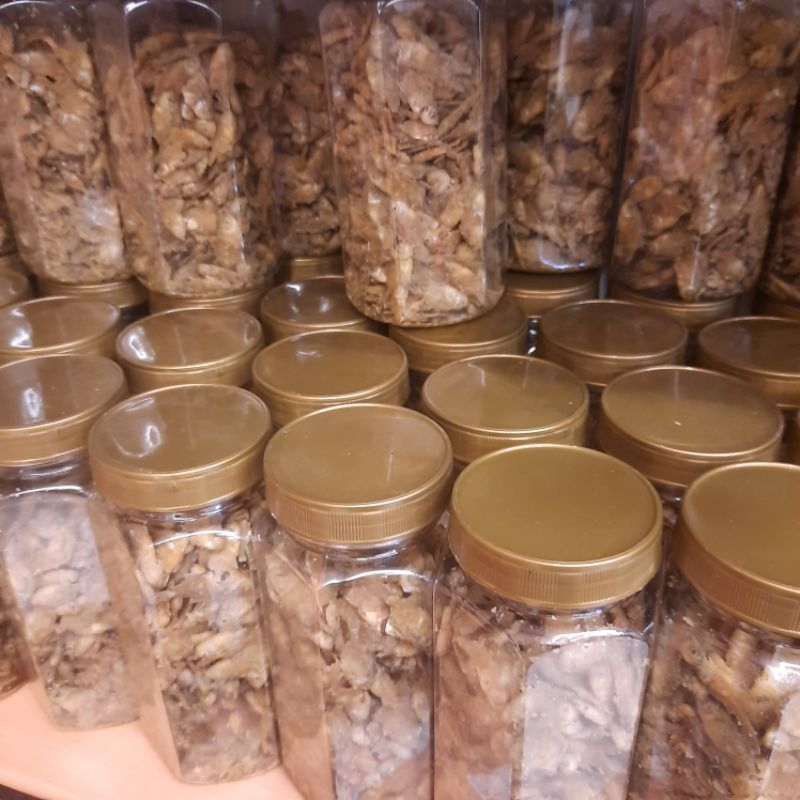 

ikan cemilan gurih/ ikan pepetek kecil gurih 1pcs berat 165