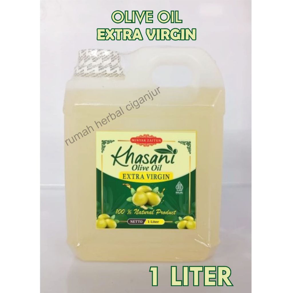 

Minyak Zaitun khasani Extra Virgin 1 Liter Membantu mengatasi gangguan Lambung