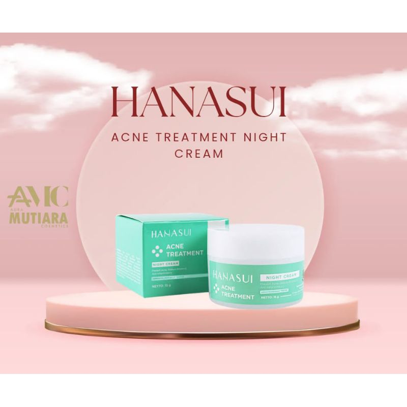 Hanasui Acne Treatment Day dan Night Cream