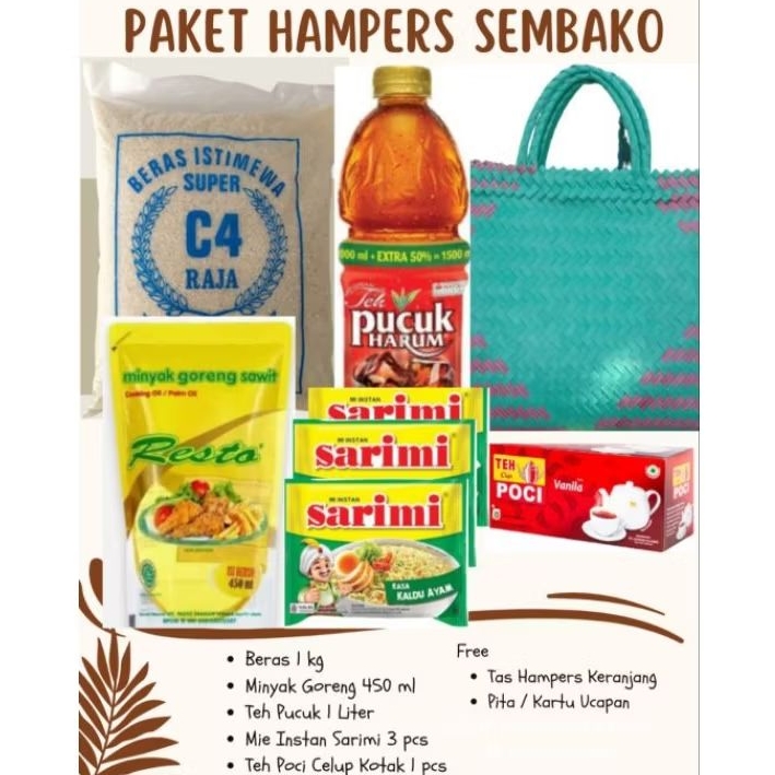 

PAKET HAMPERS SEMBAKO - HAMPERS LEBARAN