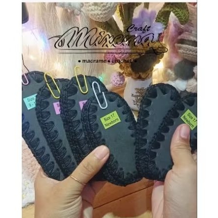 sol sepatu rajut bayi