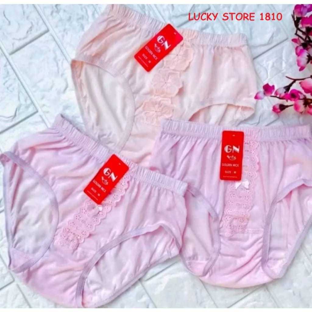 ( 12 Pcs ) CELANA DALAM GOLDEN NICK RENDA DEWASA CD-RG / CD WANITA DEWASA / CD GOLDEN NICK RENDA