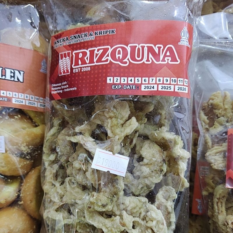 Rizquna keripik pare snack magelang