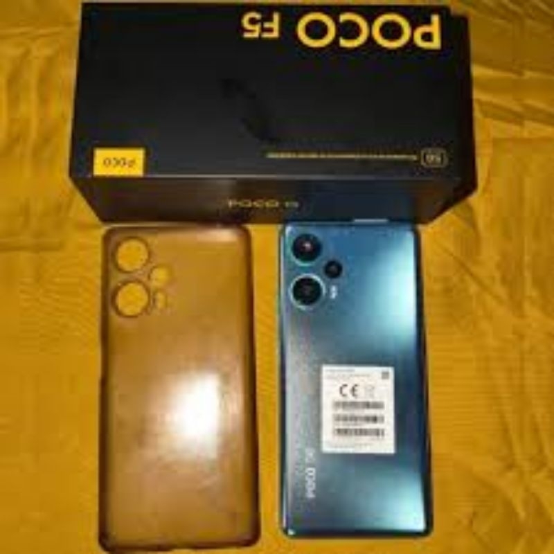 HP Poco F5 second atau baru complete